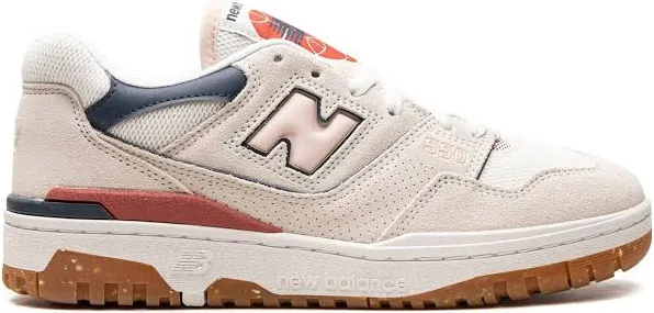 New Balance - 550 "Sea Salt/Quartz Pink/Astro Dust" sneakers - women - Rubber/Fabric/Calf Suede - 6 - Neutrals
