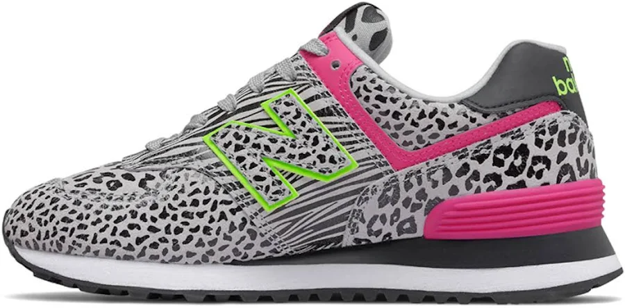 New Balance Women's 574 Cheetah Print
