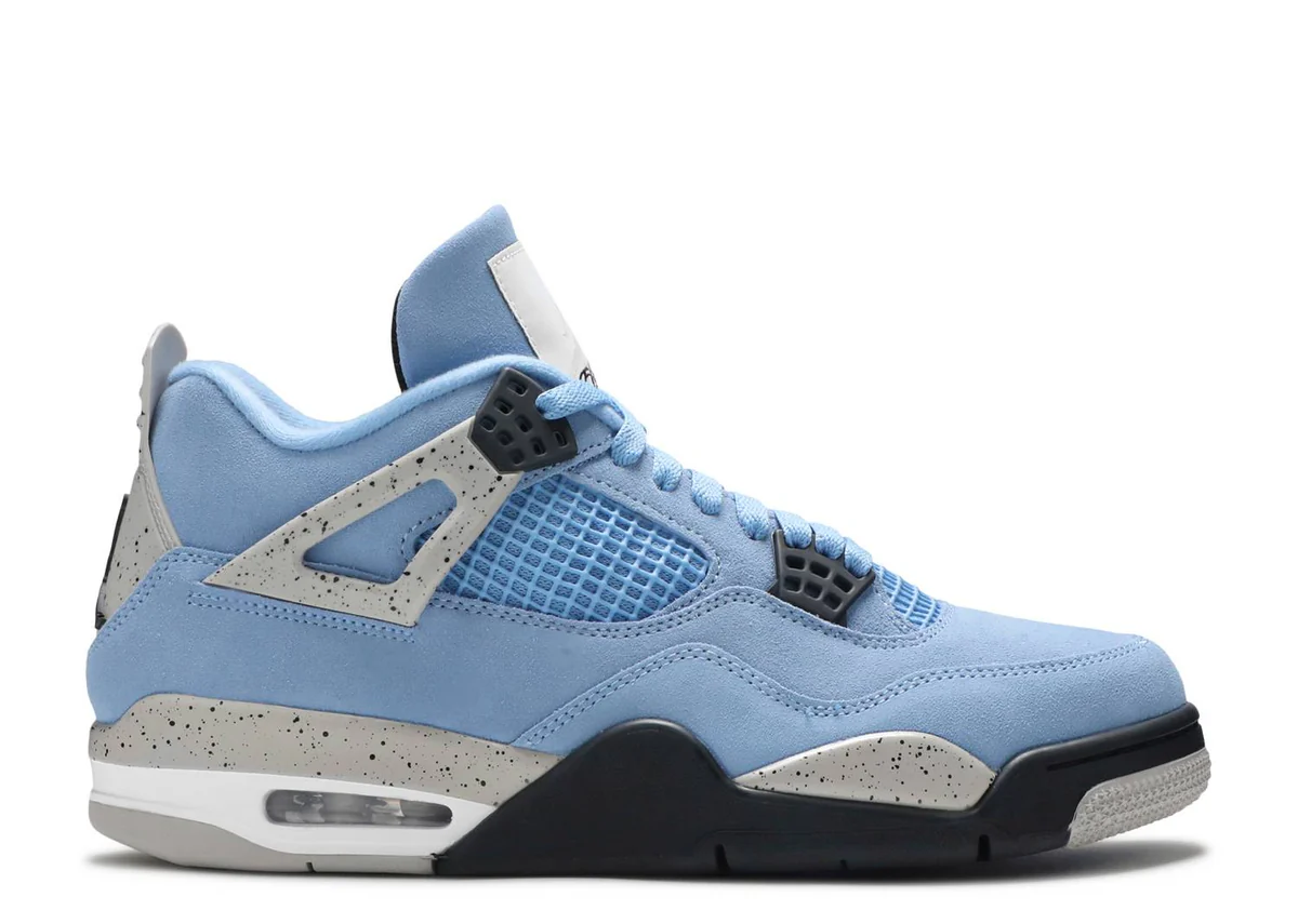 Air Jordan 4 Retro 'University Blue' Unc