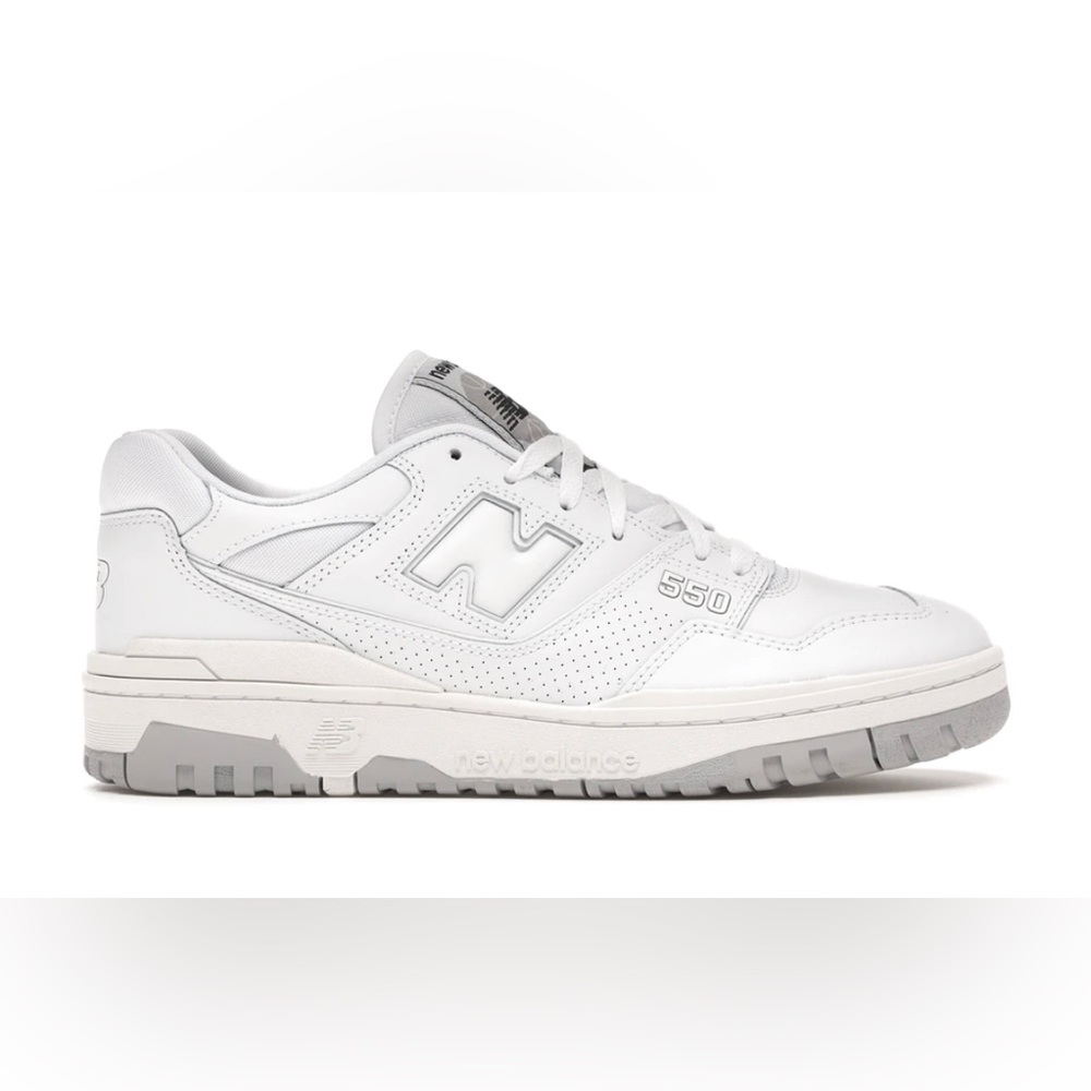 New Balance 550 White Grey Sneakers