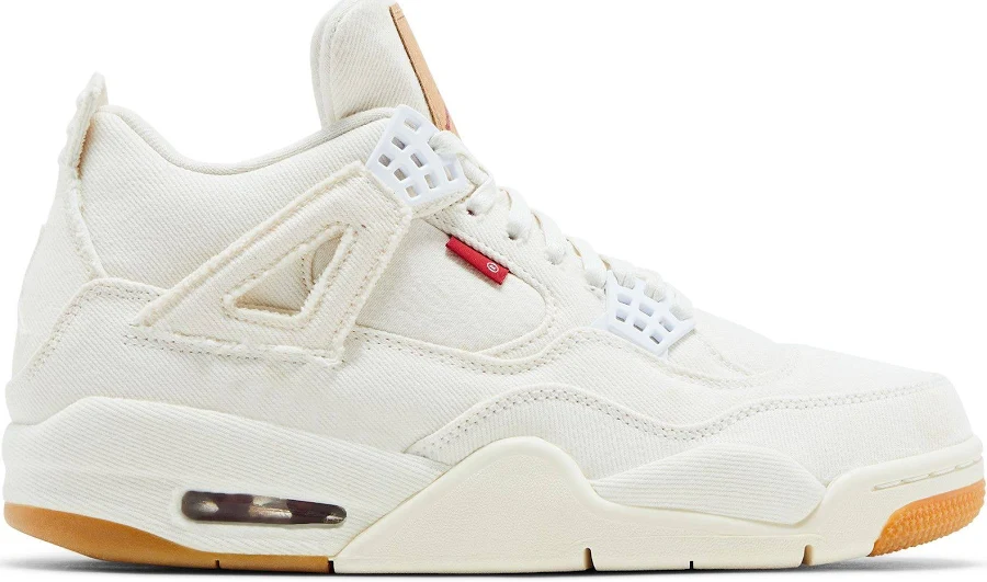 Levi's Jordan 4 Retro Basketball Sneakers