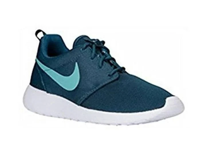 Nike Roshe One pour femme 844994-301 - M4.5/W6 / Turquoise de minuit/bleu sarcelle délavé