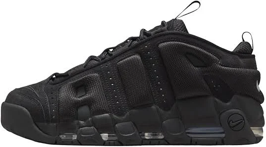 Nike More Uptempo Low Men Sneakers - Black
