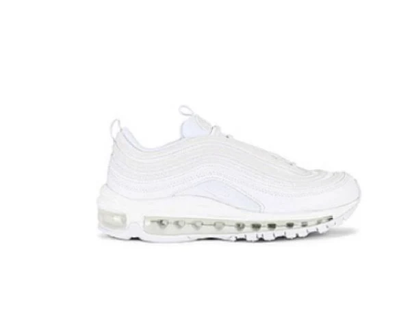 Nike Shoes | Nike Air Max 97 In Crisp White | Color: White | Size: 9 | Sandra211pink's Closet