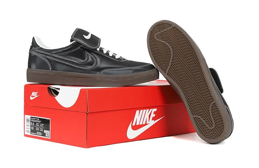 Nike Killshot 2 Premium Leather Black Sail Gum Mens Sneakers