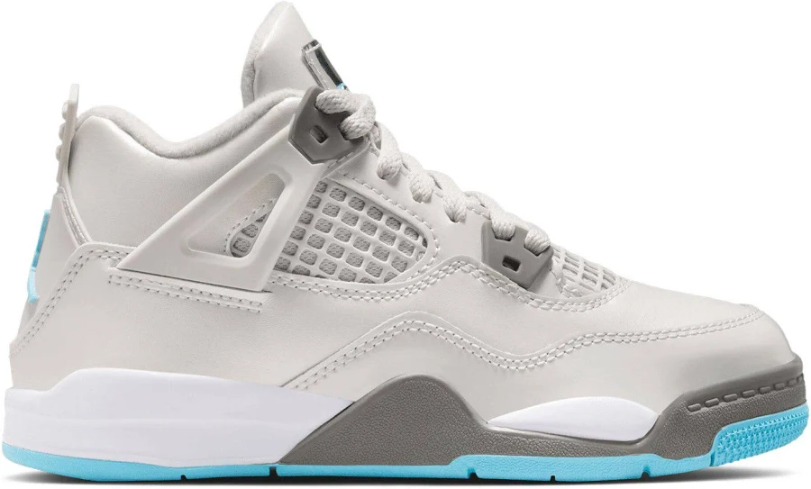 Air Jordan 4 Retro PS 'Photon Dust Blue Chill' | Grey | Kid's Size 11.5