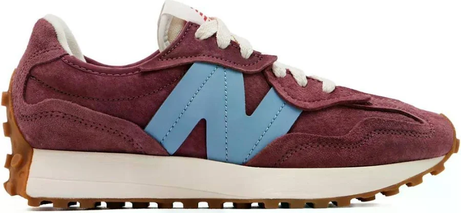 New Balance 327 Contrast-panel Men Sneakers - Red