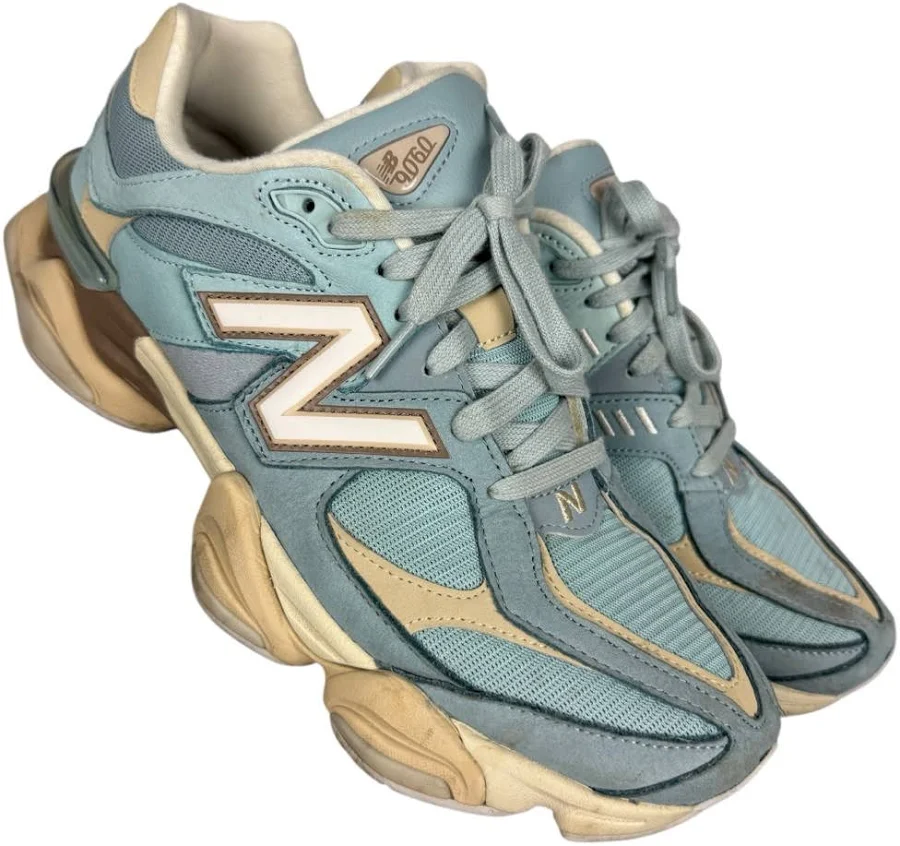 New Balance Shoes | New Balance 9060 Men’s Light ‘Blue Haze’ Chunky Running Sneakers | Color: Blue/White | Size: 12 | Pm-06814958's Closet