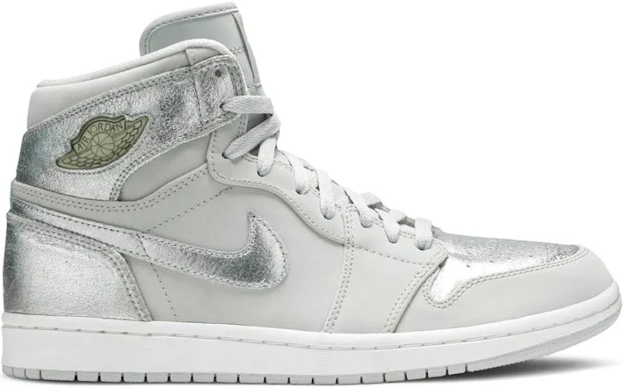 Jordan 1 Retro Silver Anniversary Sneakers