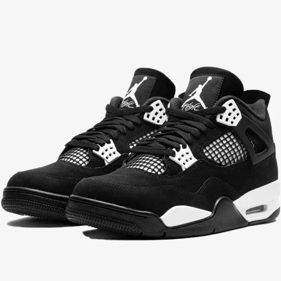Size 9.5 - Air Jordan 4 Retro White Thunder