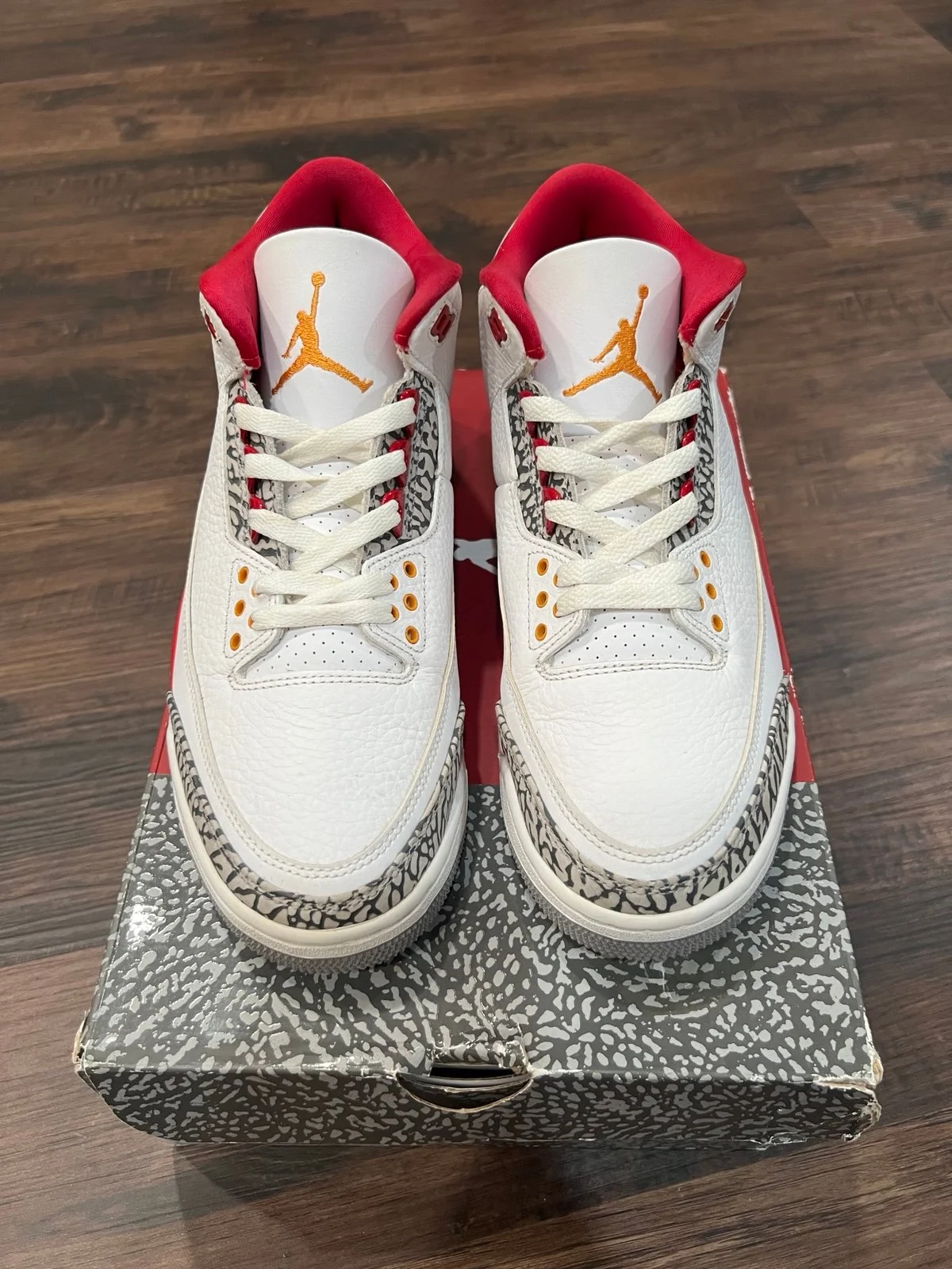 Jordan 3 Cardinal Red