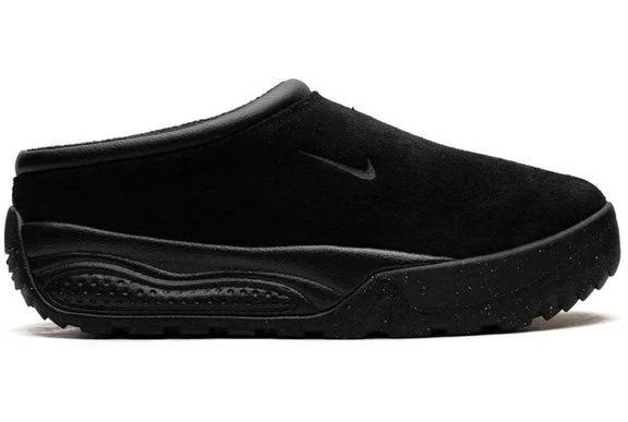 Nike Women's Acg Rufus Suede Mules - Black - Low-top sneakers