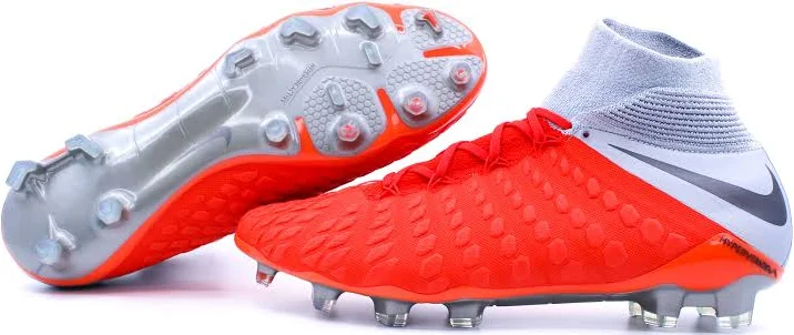 Nike Hypervenom Phantom 3 DF FG Light Crimson/Wolf Grey (AJ3803-600)