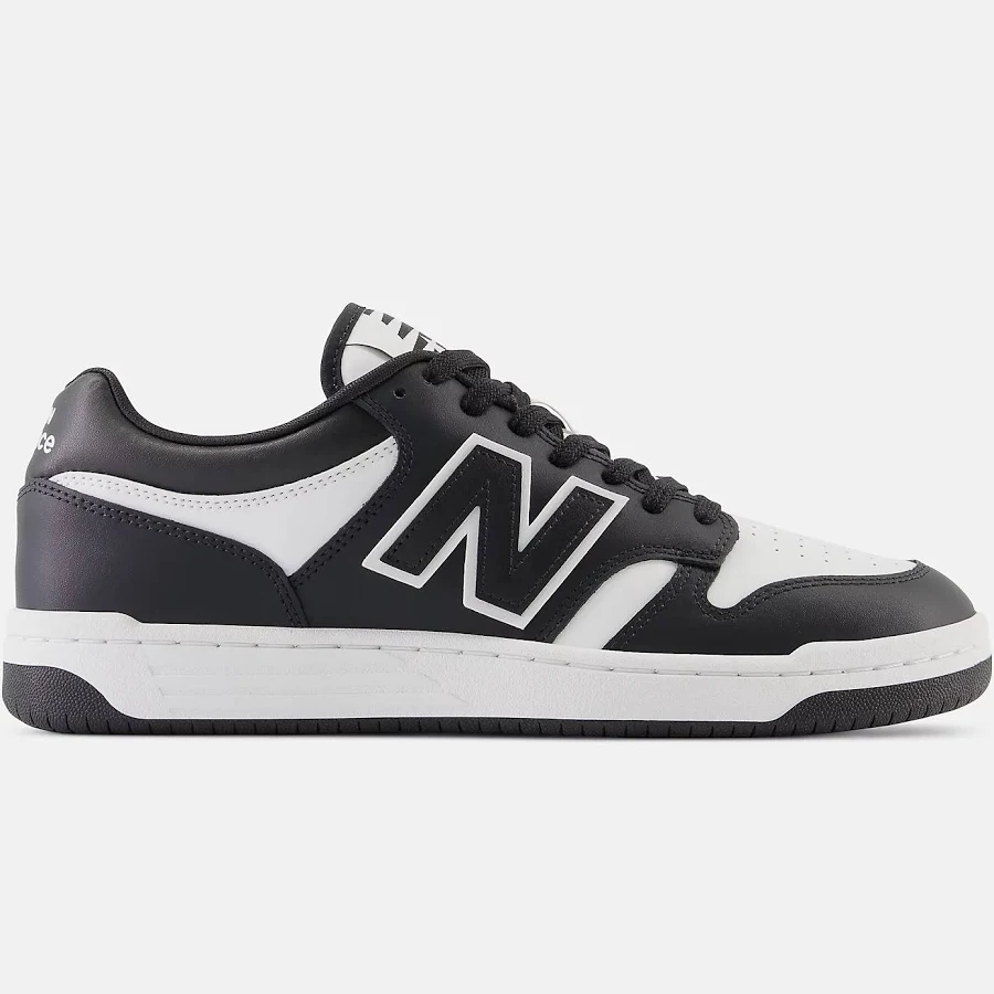 New Balance Unisex 480 (Black/White)