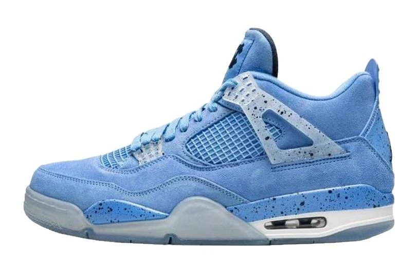 Jordan 4 "unc Pe" Men Sneakers - Blue/white