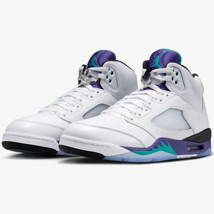 Nike Air Jordan 5 Retro 'Grape' 2025, 8.5