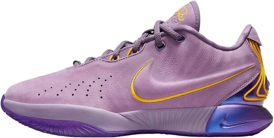 Nike Lebron 21 'purple Rain' Men Sneakers - Violet Dust/melon Tint/purple Cosmos