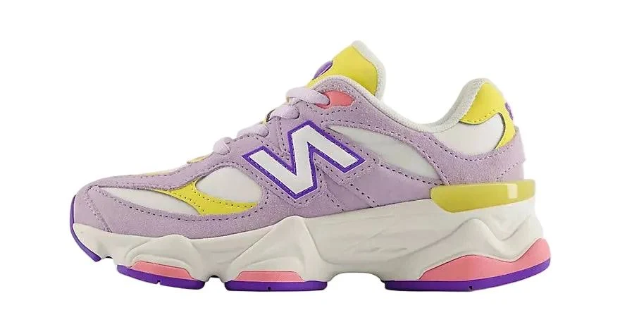 New Balance "9060 Lace" Preschool - Purple / Yellow