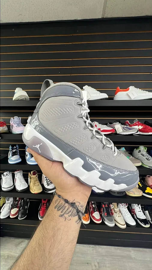 Air Jordan 9 Cool Grey Size 6y1