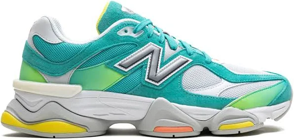 New Balance - 9060 "Cyan Burst" sneakers - men - Rubber/Suede/Fabric/Mesh - 8 - Blue