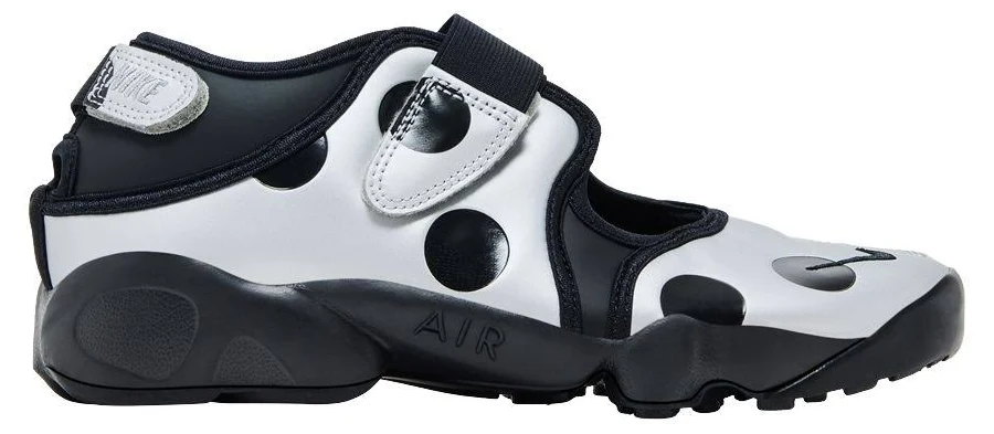 Nike Wmns Air Rift 'Polka Dots Black Metallic Silver' | Women's Size 5
