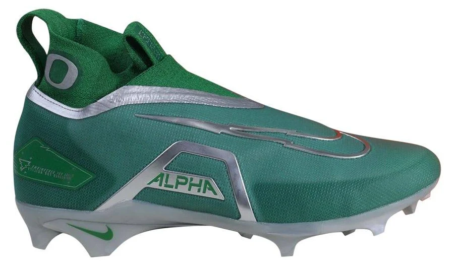 Nike Alpha Menace Elite 3 Wide SMU 'Oregon Alternate Away' | Green | Men's Size 12.5