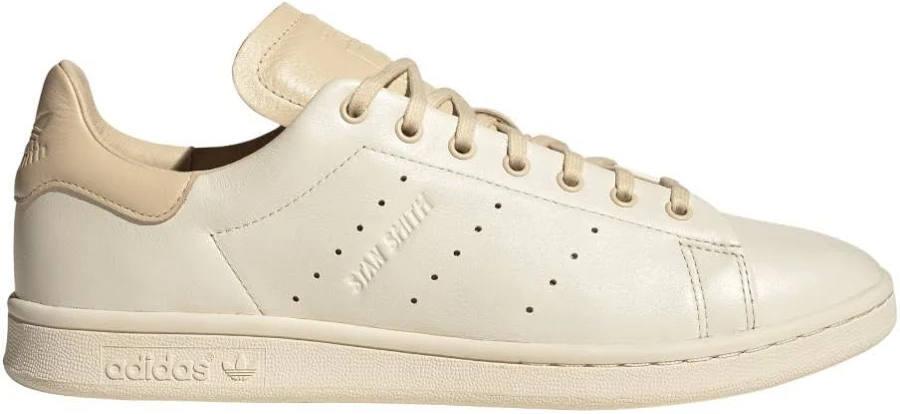 Adidas Stan Smith Lux Lace Up Mens Off White Sneakers Casual Shoes