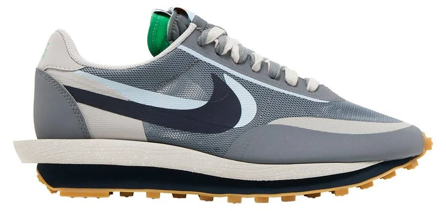 Nike LD Waffle Sacai CLOT Kiss of Death 2 Cool Grey