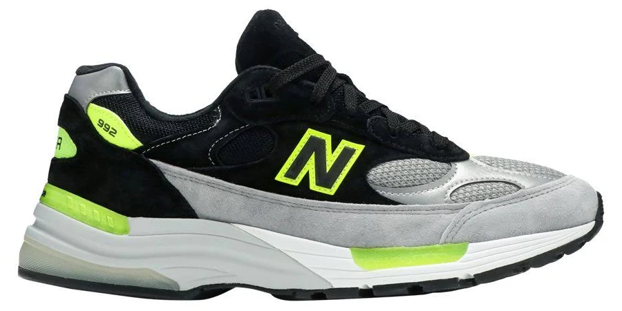 New Balance 992 Made in USA 'Grey Volt' | Black | Men's Size 7