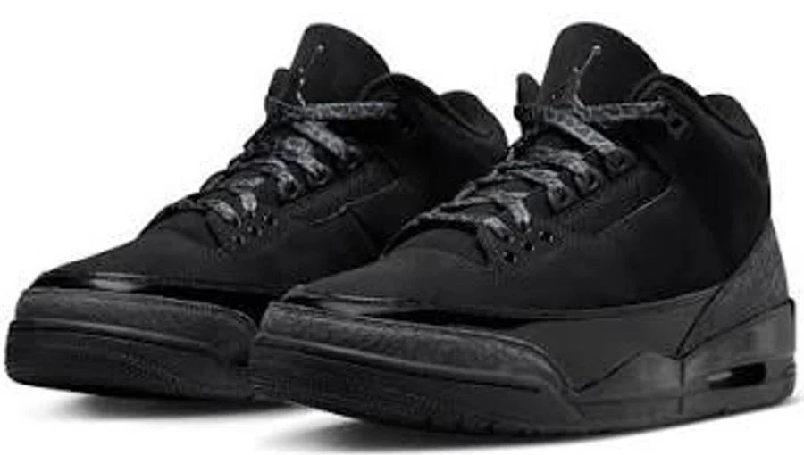 Nike Jordan 3s black Cat” Size 10 Men - New Men | Color: Black | Size: 10