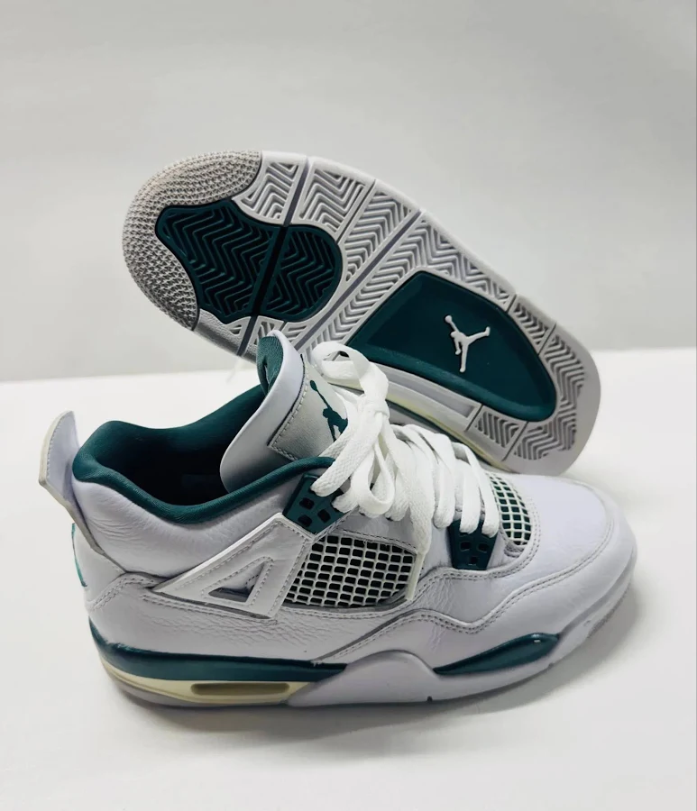 Nike Air Jordan 4 Retro GS Oxidized Green1