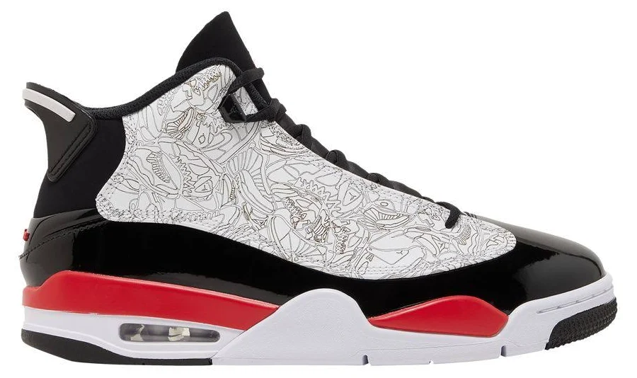 Air Jordan Dub Zero 'Fire Red' | Black | Men's Size 8