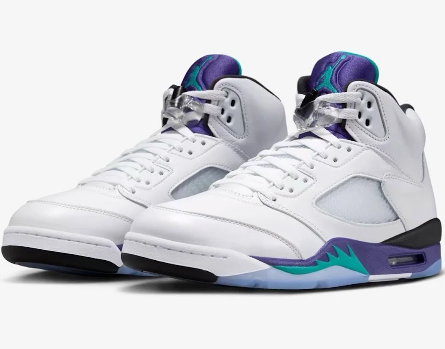 Nike Air Jordan 5 Retro Grape 2025 Hq7978-100 Preorders