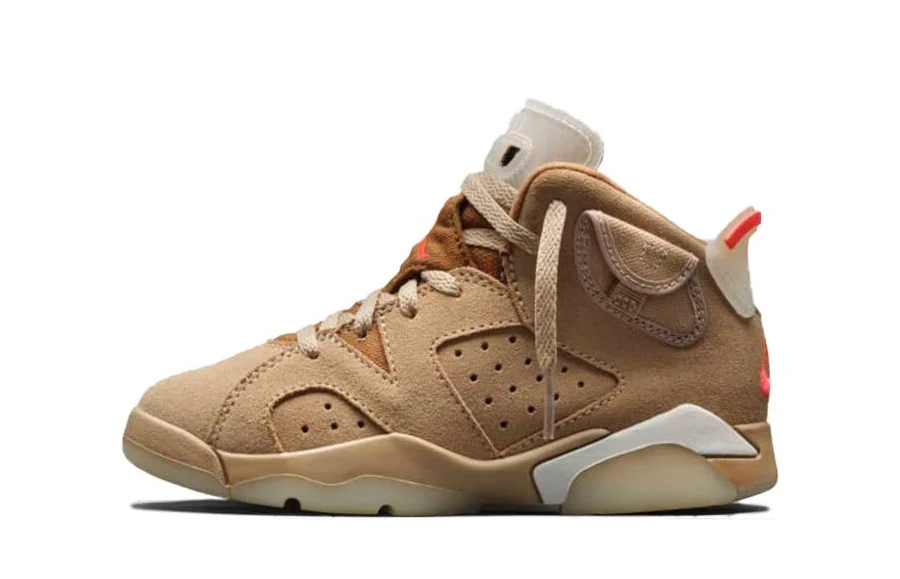 Travis Scott × Nike PS Air Jordan 6 "British Khaki"