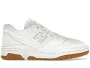 New Balance 550 Blanco Goma de Lona