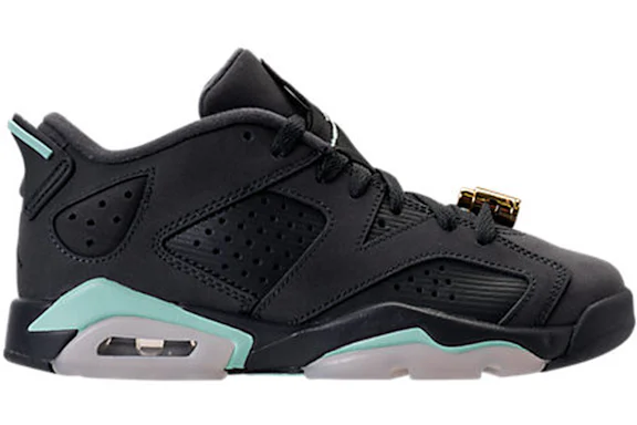 Jordan 6 Retro Low Anthracite Mint Foam (para escolares)