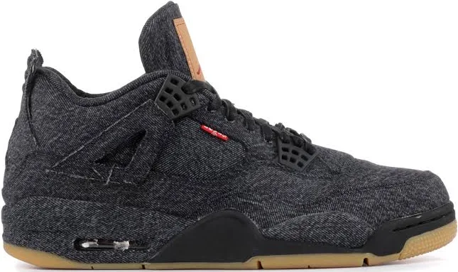 Air Jordan 4 Retro Black Denim x Levi's AO2571-001 | Size US 10