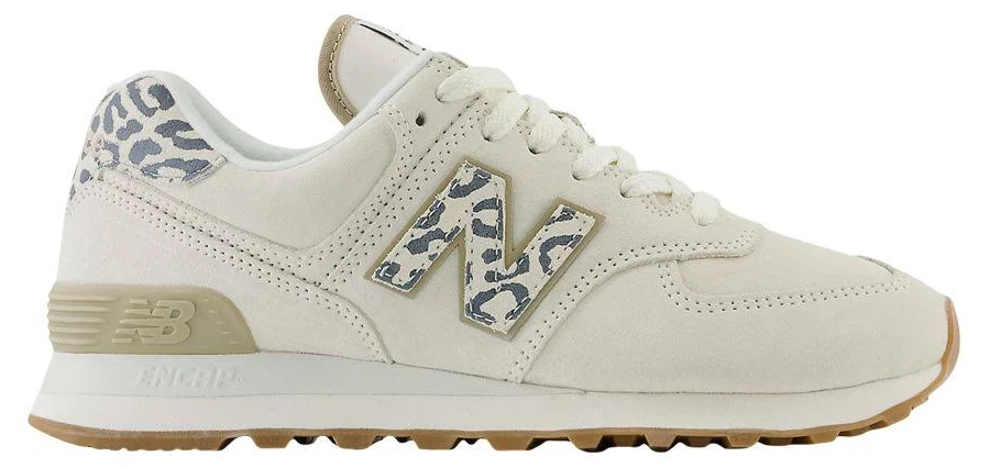 New Balance Wmns 574 'Sea Salt Leopard' | Cream | Women's Size 5