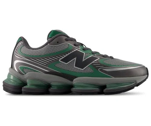 New Balance Mens 2000 Abzorb - Running Shoes Grey/Green Size 10.5
