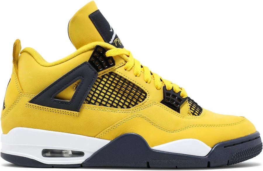 Jordan 4 Retro Lightning Classic Retro Basketball Sneakers