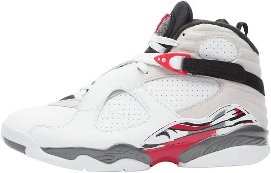 Jordan 8 Retro Men Sneaker - White/black/red