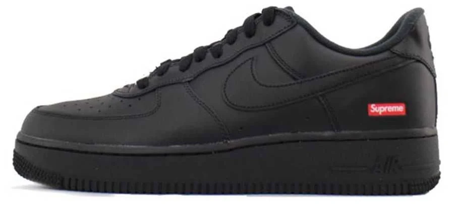 Supreme × Nike Air Force 1 Low "Black"