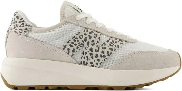New Balance - 370 leopard-print trainers - unisex - Fabric/Calf Leather/Fabric/Rubber - 4.5 - Neutrals