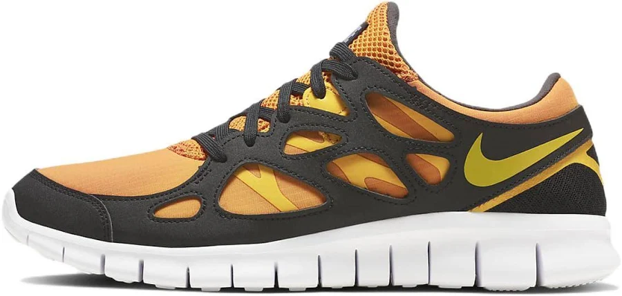 Nike Free Run 2 'solar Yellow Black' Dq8977-800