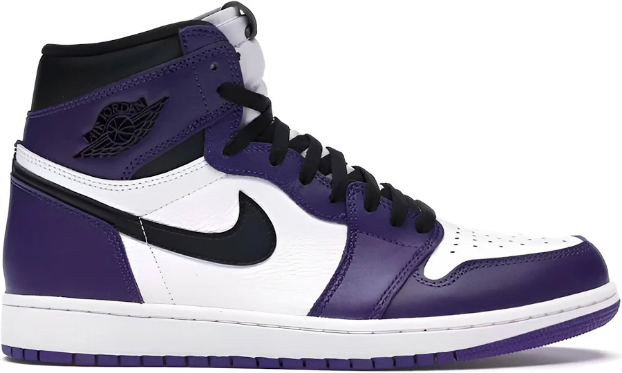 Jordan 1 Retro High "Court Purple White" 2.0 10