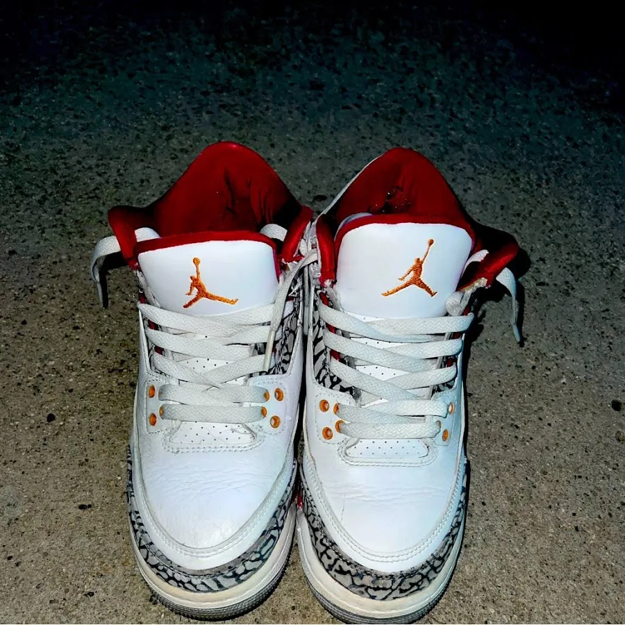 Jordan Shoes | Jordan 3 Retro Cardinal | Color: Red/White | Size: 6.5 | Januarygirlv's Closet