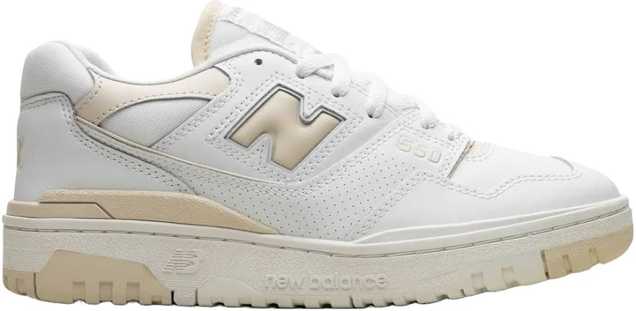 New Balance 550 Linen Men Sneakers - White
