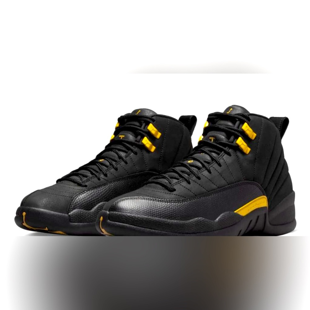 Air Jordan 12 black taxi