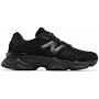New Balance 9060 Triple Black Suede, Adult Unisex, Size: US Medium 5