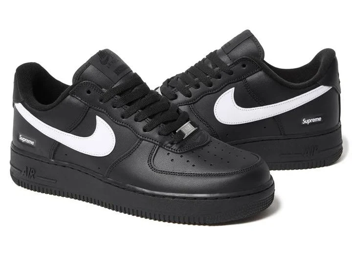 Nike Supreme X Air Force 1 Low Black, 13